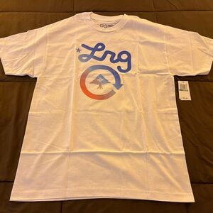 LRG Lifted Research Group T-Shirt Size L NWT White